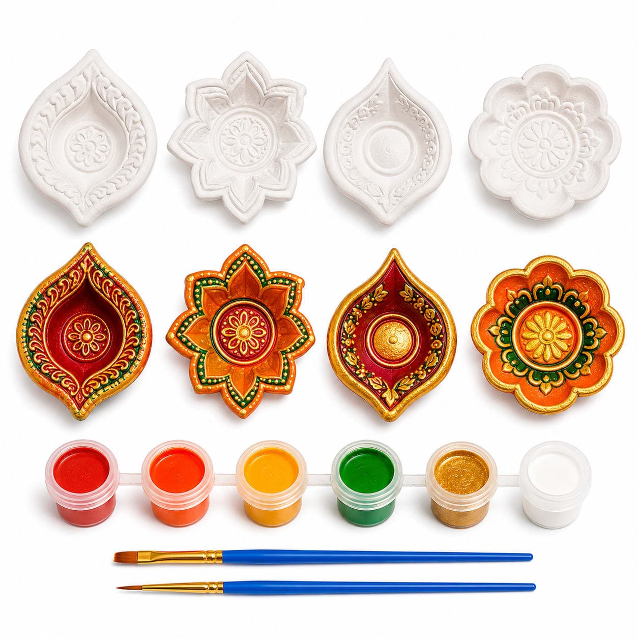 Diwali Diya Painting Set