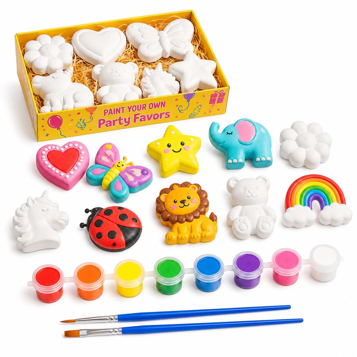 Birthday Party Mini Canvas Pack (10 Kits)